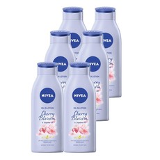 NIVEA Cherry Blossom And Jojoba Oil Body Lotion - 6 x 400ml