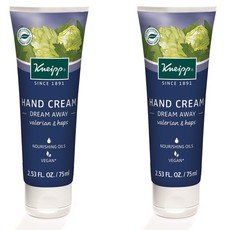 Kneipp Hand Cream - Dream Away with Valerian and Hops - 75 ml - Set of 2