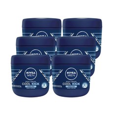 NIVEA Men Cool Kick Body Cream - 6 x 400ml