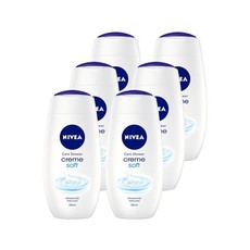 NIVEA creme soft shower cream / body wash - 6 x 250ml