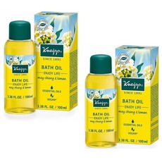 Kneipp Bath Oil - Enjoy Life with May Chang & Lemon - 100 ml - Set of 2