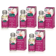 Kneipp Massage Oil - Soft Skin with Almond Blossom - Mini 20ml - Set of 5