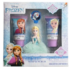 Frozen Soap & 3d Scrub Set