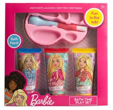 Barbie Bubble Bath Paint Set