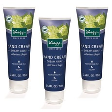 Kneipp Hand Cream - Dream Away with Valerian and Hops - 75 ml - Set of 3