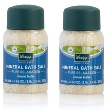 Kneipp Mineral Bath Salt Pure Relaxation with Lemon Balm - 500g - Set of 2