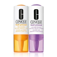 Clinique Fresh Pressed Clinical Daily & Overnight Boosters With Pure Vitamins C 10% + A(Retinol)