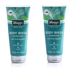 Kneipp Body Wash - Refreshing with Mint & Eucalyptus - 200ml - Set of 2