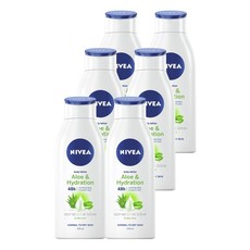 NIVEA Aloe & Hydration Body Lotion - 6 x 400ml