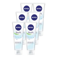 NIVEA Soft Tube - 6 x 75ml