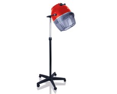 Ace Pro-Salon Hood Dryer - Red