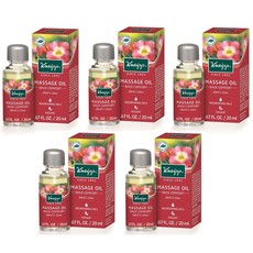 Kneipp Massage Oil - Back Comfort with Devil's Claw - 20 ml - Set of 5