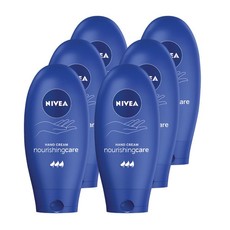 NIVEA Nourishing Care Hand Cream - 6 x 75ml