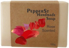 PepperSt Handmade Glycerine Soap - Rose (100g)