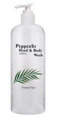 PepperSt Hand & Body Wash - Forest Fern (3 x 1l)