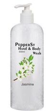 PepperSt Hand & Body Wash - Jasmine (500ml)