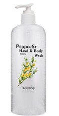 PepperSt Hand & Body Wash - Rooibos (500ml)
