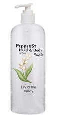 PepperSt Hand & Body Wash - Lily of the Valley (500ml)