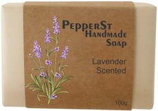 PepperSt Handmade Glycerine Soap - Lavender (100g)