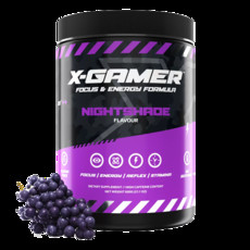 X-Gamer 600g X-Tubz Nightshade Energy Drink and Vitamin Supplement