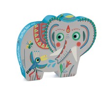 Djeco Silhouette Puzzle - Haathee Asian Elephant