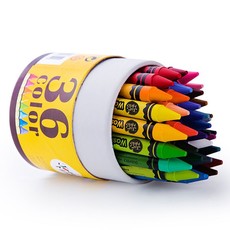Jarmelo Washable Wax Crayons: 36 Crayons