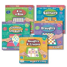 Fiesta Crafts Stickabouts Games Mixed Pack (Set of 5 Pieces)