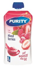 Purity Mixed Berries Pouches - 12 x 110ml