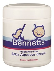 Bennetts - Baby Aqueous Cream Fragrance Free Pump - 6 x 500ml