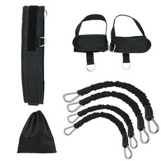 Vertical Trainers Jump & Bounce Resistance Bands Set - Black