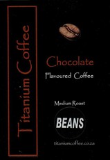 Titanium Coffee Chocolate Flavoured Coffee Beans 1Kg