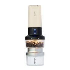 Lume Portable Auto Burr Grinder with Camping Light