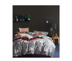 Linen Boutique - Duvet Cover 300TC 4 pcs - Floral Gainsboro