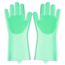 KitchenFX Dishwashing Scrubbing Kitchen Gloves