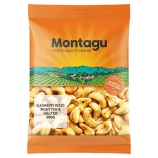 Montagu Cashew W320 Roasted & Salted 500g