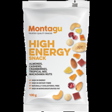 Montagu Lifestyle High Energy Snack 10x 100g Box