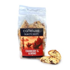Caffeluxe - Cranberry & Almond Italian Biscotti - 180g