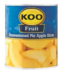 KOO - Unsweetened Pie Apple Slices 2.84kg