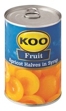 KOO - Peach Halves in Syrup 12x410g