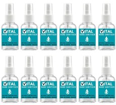 Vital Hand Sanitiser - 12 X 50ml - 70% Alcohol Content