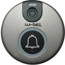 Wi-Bell Smart WIFI Video Intercom - Metallic Silver