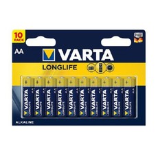 Varta - Longlife Batteries AA -10 Pack