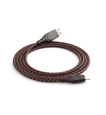 ENERGEA DuraGlitz USB-C Cable - Red 1.5m