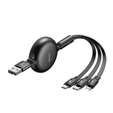 Baseus 1.2m - 3.5A 3in1 Octopus USB Type-A 2.0 to Lightning/Micro/Type-C