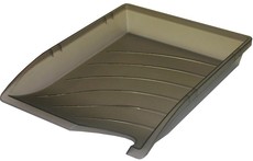 Bantex Optima Letter Tray - Anthracite Grey