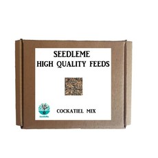 Cockatiel mixed seed with Striped Sunflower, Yellow Millet and Oats 5kg