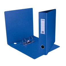 A4 Blue Mini Lever Arch File PVC