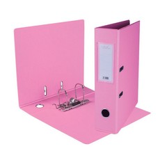 A4 Lever Arch File PVC Pink