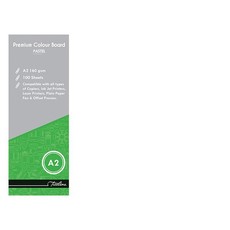 Treeline White A2 Pastel 160gsm Project Board - 100's