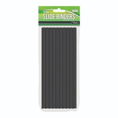 10mm Slide Binders Black - 10's